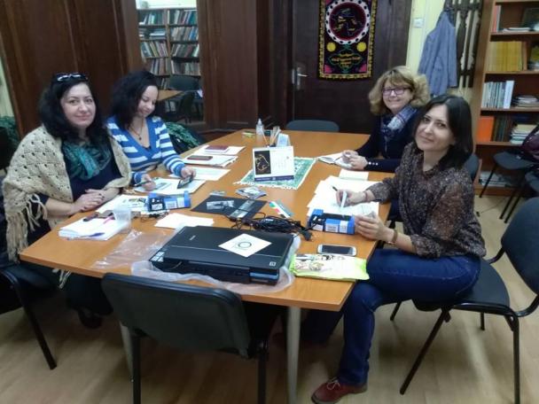 EAP1145 team working at the Institute of Ethnology, Bulgarian Academy of Sciences, Sofia